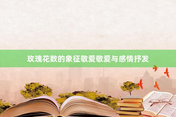 玫瑰花数的象征敬爱敬爱与感情抒发